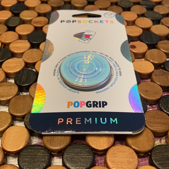 PopSocket PopGrip Ripple Opalescent Blue - Picture 5 of 11